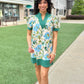 Charlotte Floral Dress - Ecru