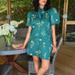 Tessa Floral Dress - Hunter