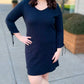 Habitat Escape 3/4 Sleeve Dress - Black