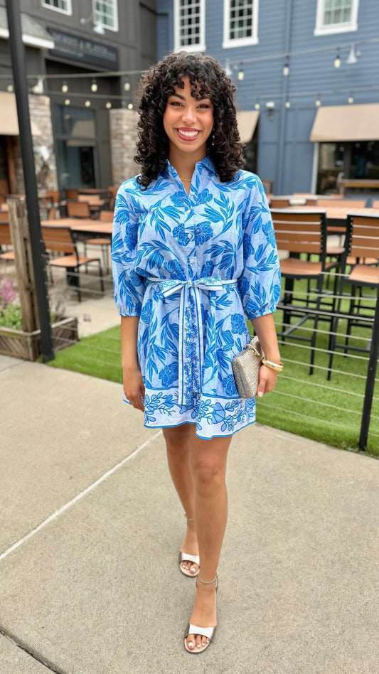 Selena Dress - Riviera