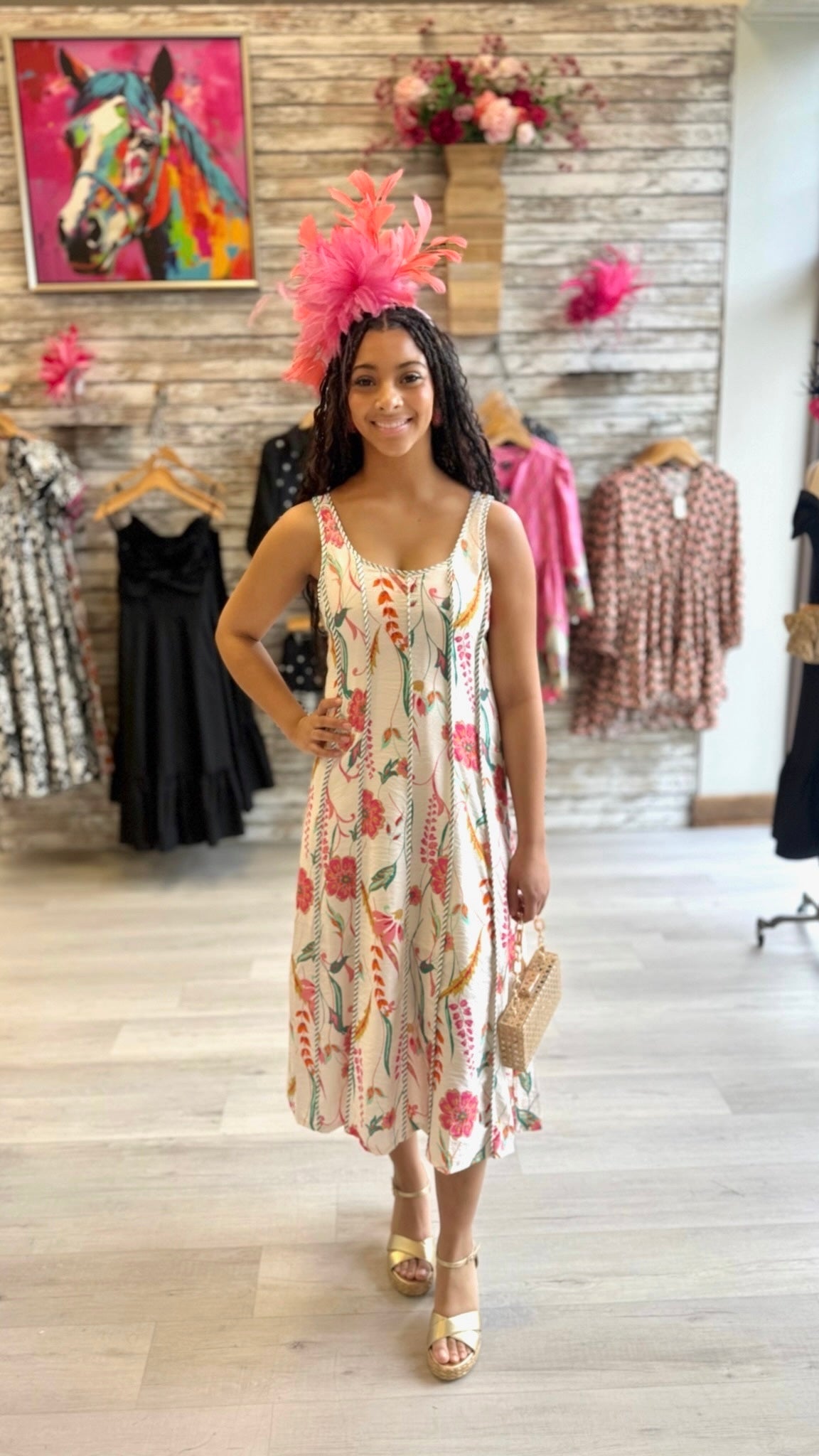Harper Floral Pattern Dress