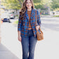 Renee Plaid Blazer