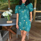 Tessa Floral Dress - Hunter