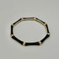 Navy Bamboo Bangle