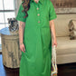 Makenna Midi Dress - Green