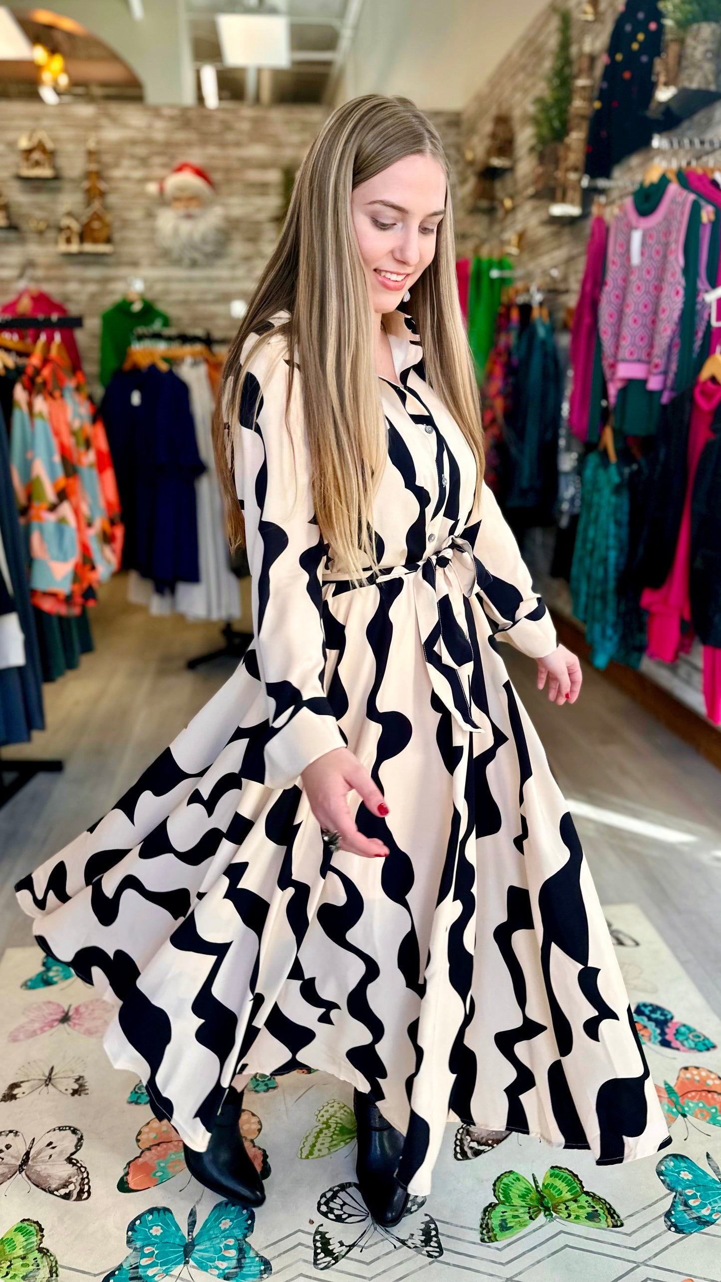 Twirl For The World Maxi Dress