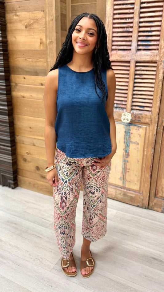 Dear John Audrey Jeans - Tropical Ikat