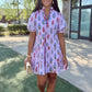 Amelia Short Dress - Lavender