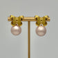 Brylee Butterfly and Pearl Earrings