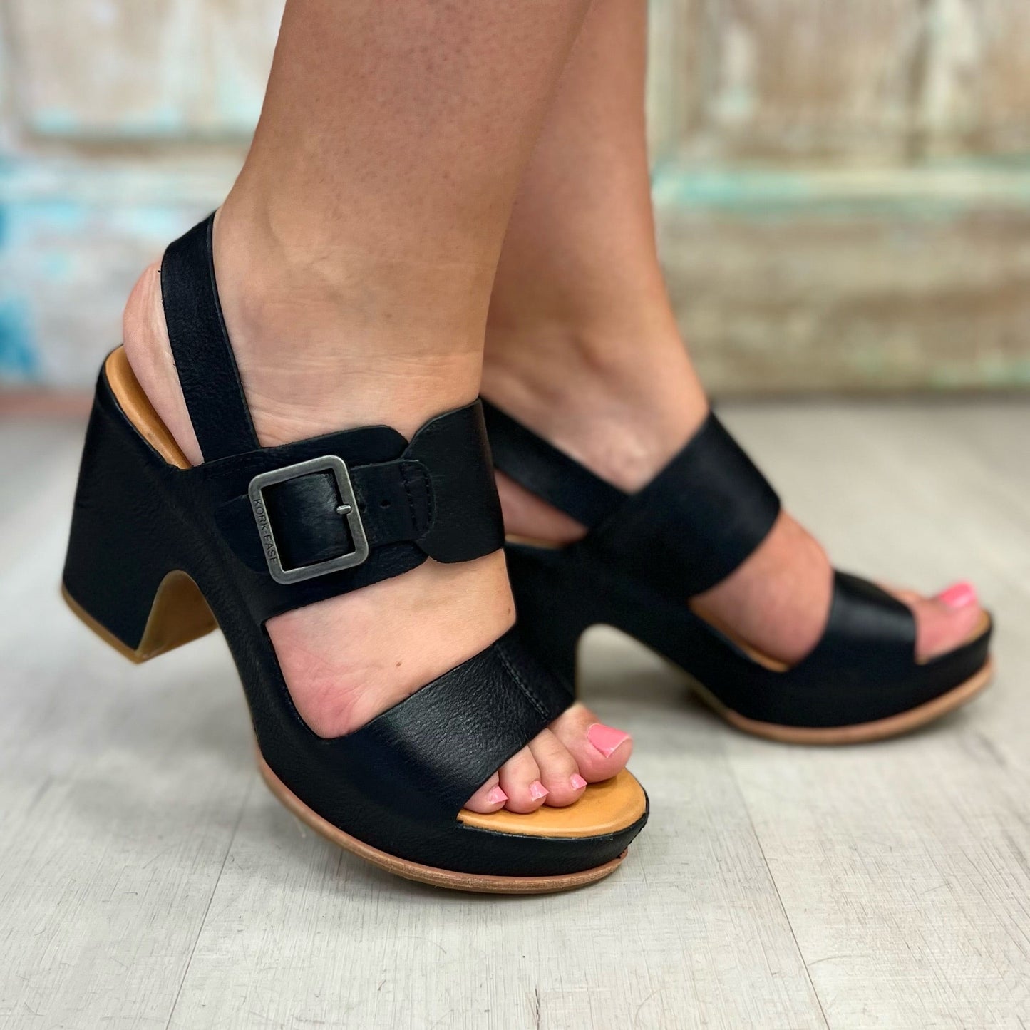 Kork-Ease San Carlos Wedge - Black