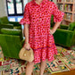 Ivy Jane Pink Spotted Leopard Dress