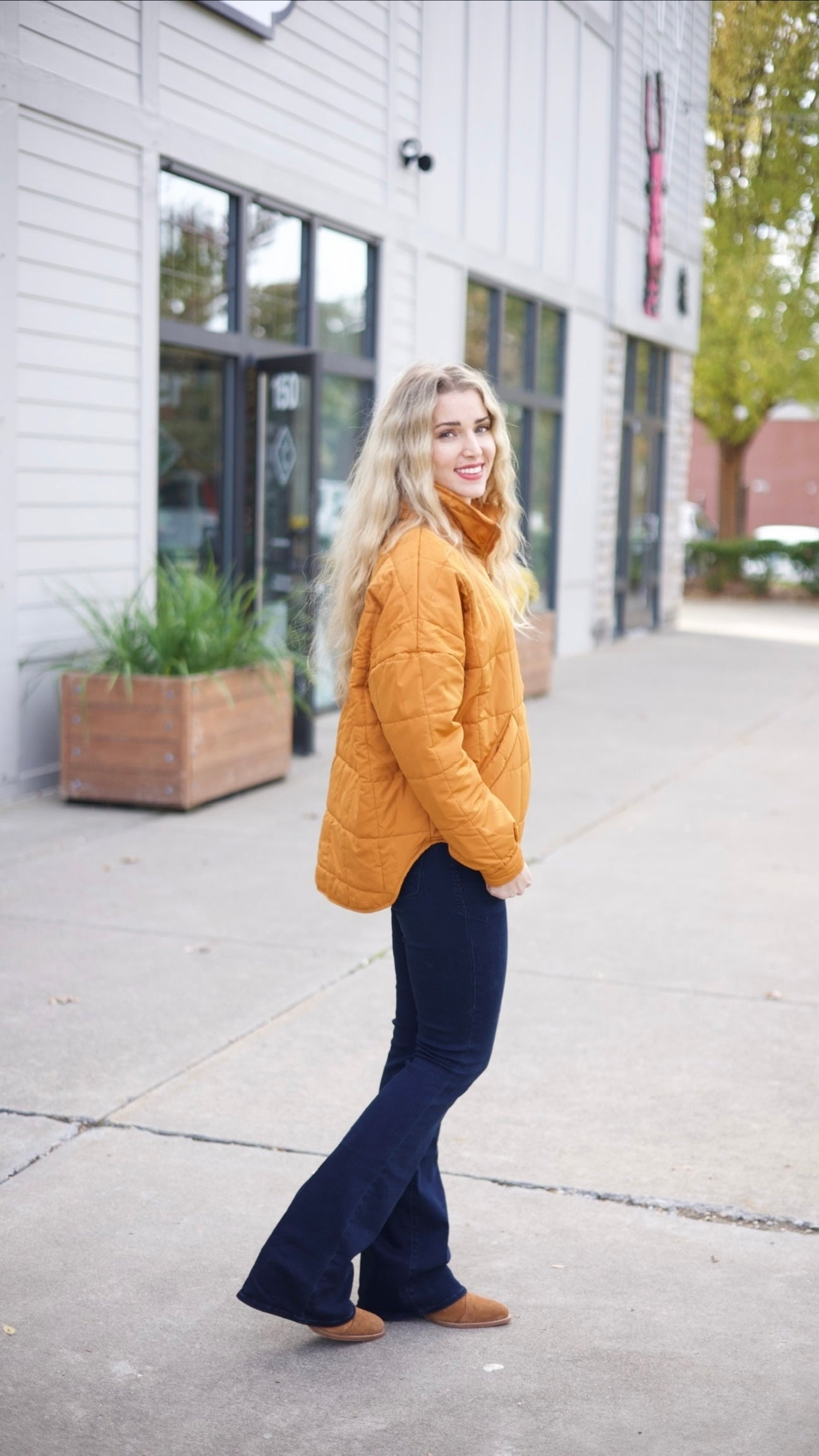 Jeanne Puffer Jacket - Butterscotch