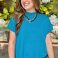 Paige Classico Sleeveless Sweater - Teal