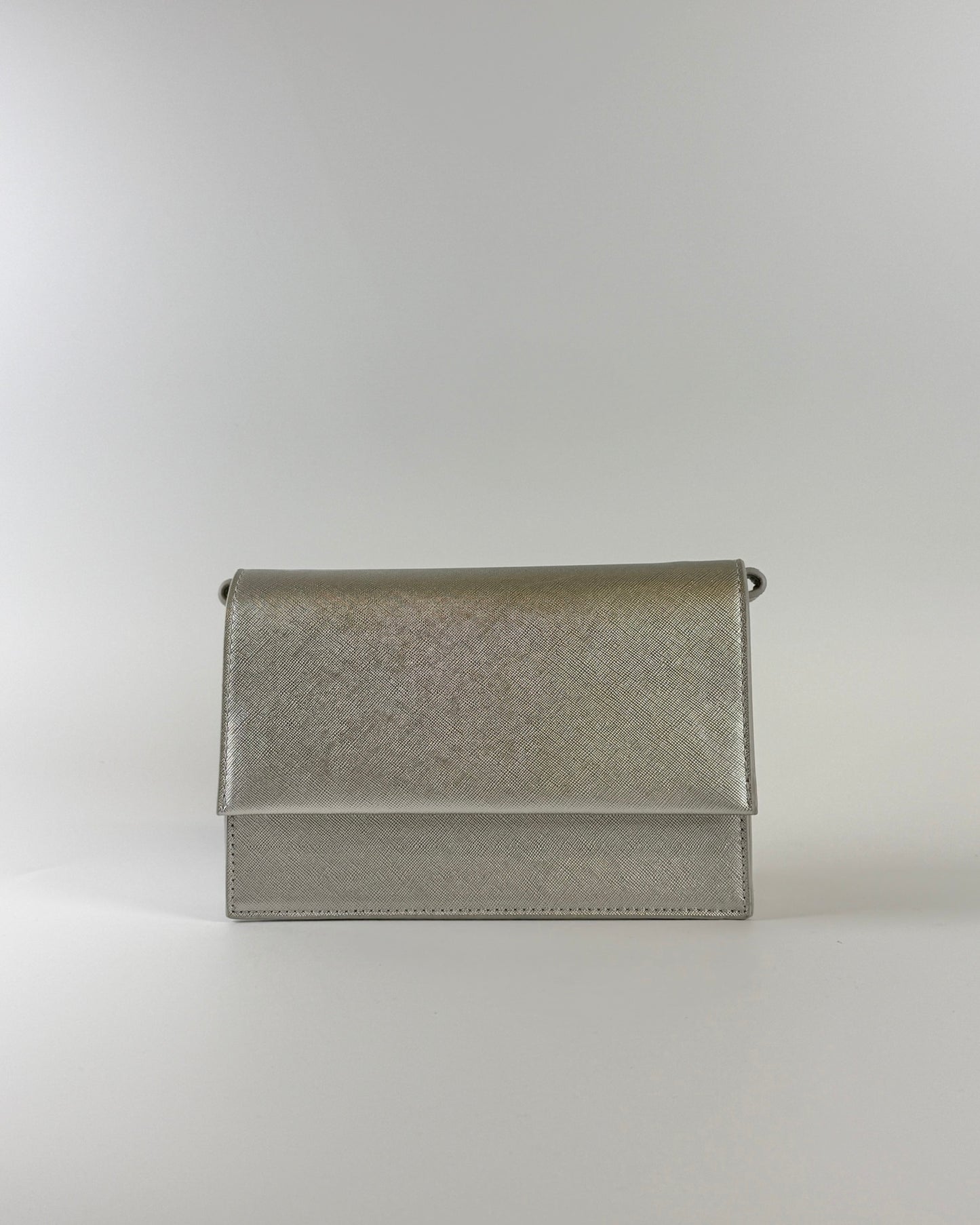 Chain Crossbody Bag - Silver