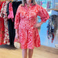 Uncle Frank Shirt Dress - Pink
