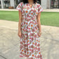 Uncle Frank Shirred Front Dress - Multi