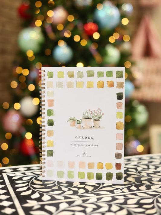Garden Watercolor Workbook