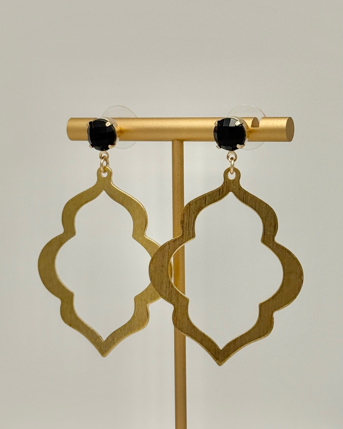 Fall Everyday Drop Earrings - Black