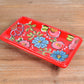 Red Floral Trinket Tray