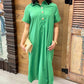 Makenna Midi Dress - Green