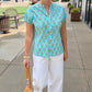 Ivy Jane Pouf Sleeve Top - Blue