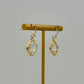 Clover Earrings - Clear