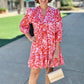 Tyler Boe Karli Pink Linen Dress