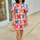 Ivy Jane Butterflies Shift Dress - Pink