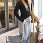 Darling Denim & Cheetah Denim Pants