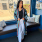Zoe Crochet Cardigan - Black Multi