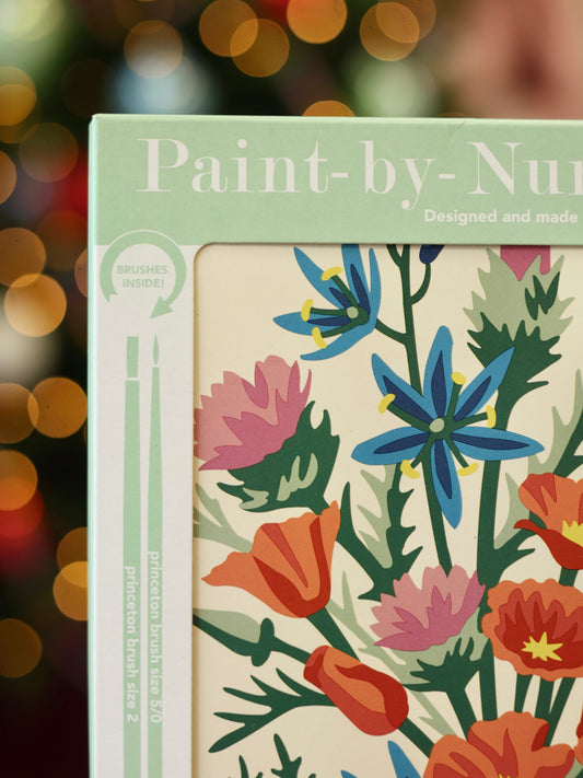 California Wildflowers Paint-By-Number