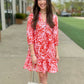 Tyler Boe Karli Pink Linen Dress