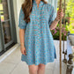 Uncle Frank Shirtdress - Blue