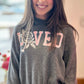 Feeling Loved Hoody - Dk Charcoal