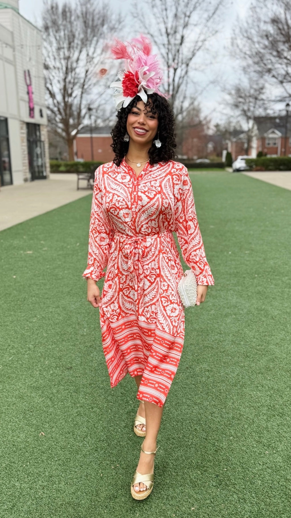 Constantine Dress - Red