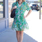 Matcha Paisley Floral Dress