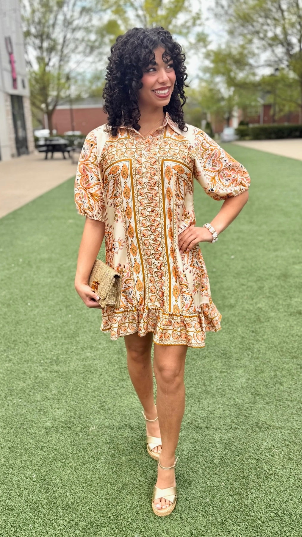 Silky Savannah Dress - Ivory