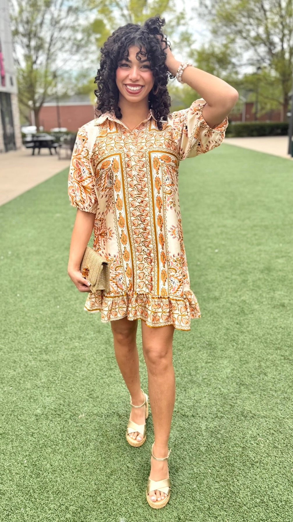 Silky Savannah Dress - Ivory