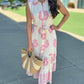 Taelynn Floral Dress - Ivory