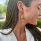 18K Gold Plate Levi Hoops