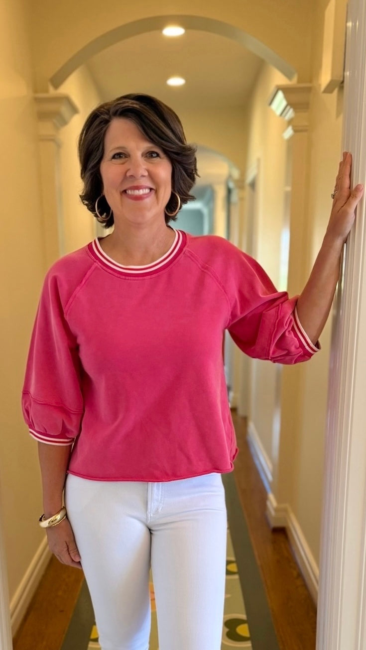 Josie Top - Fuchsia