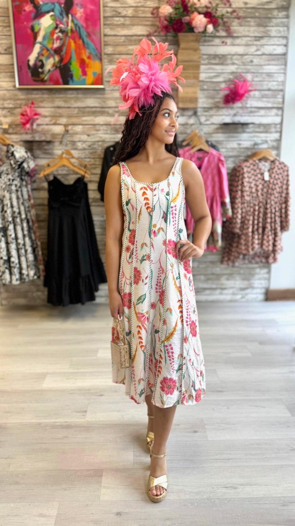 Harper Floral Pattern Dress