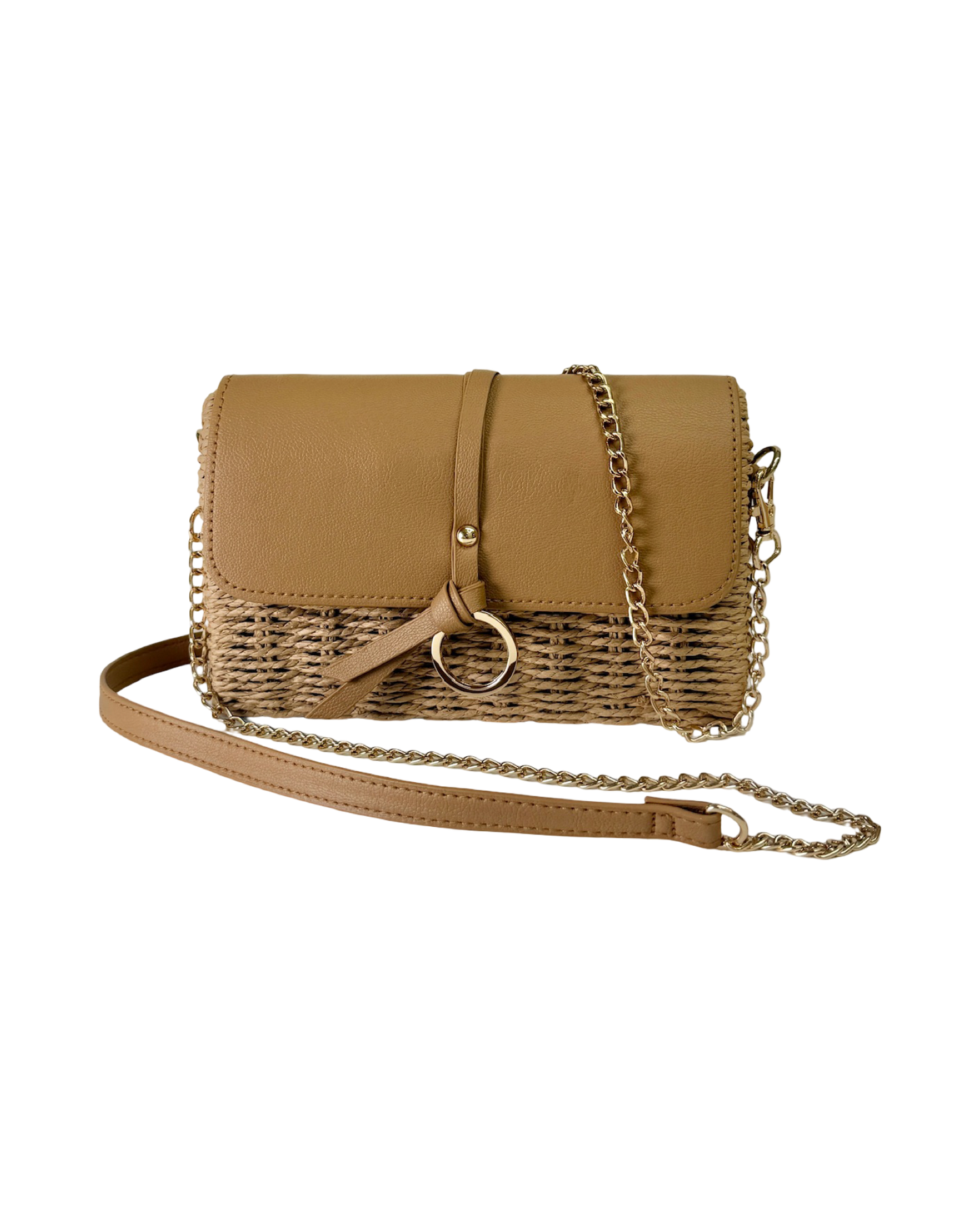 BC Woven Khaki Bag