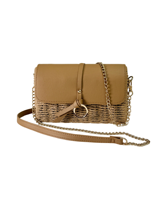 BC Woven Khaki Bag