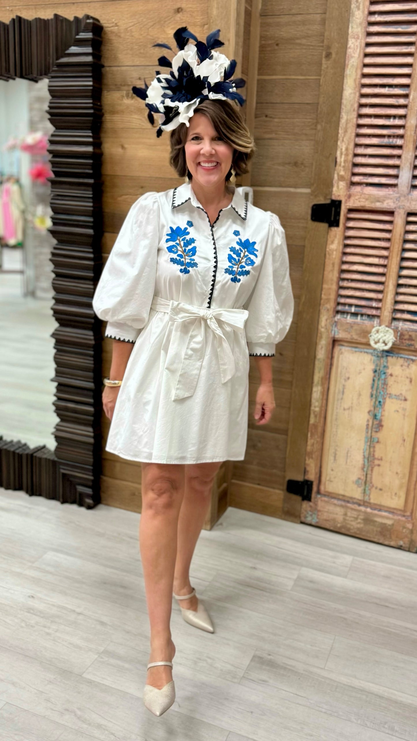 Southern Charm Tie Waist Dress