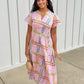 Uncle Frank Patched Perfect Dress - Pink