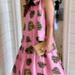 Fallon Palm Dress - Pink