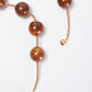 Round Bead & Gold Necklace