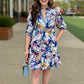 Tyler Boe Karli Cotton Dress - Floral Multi