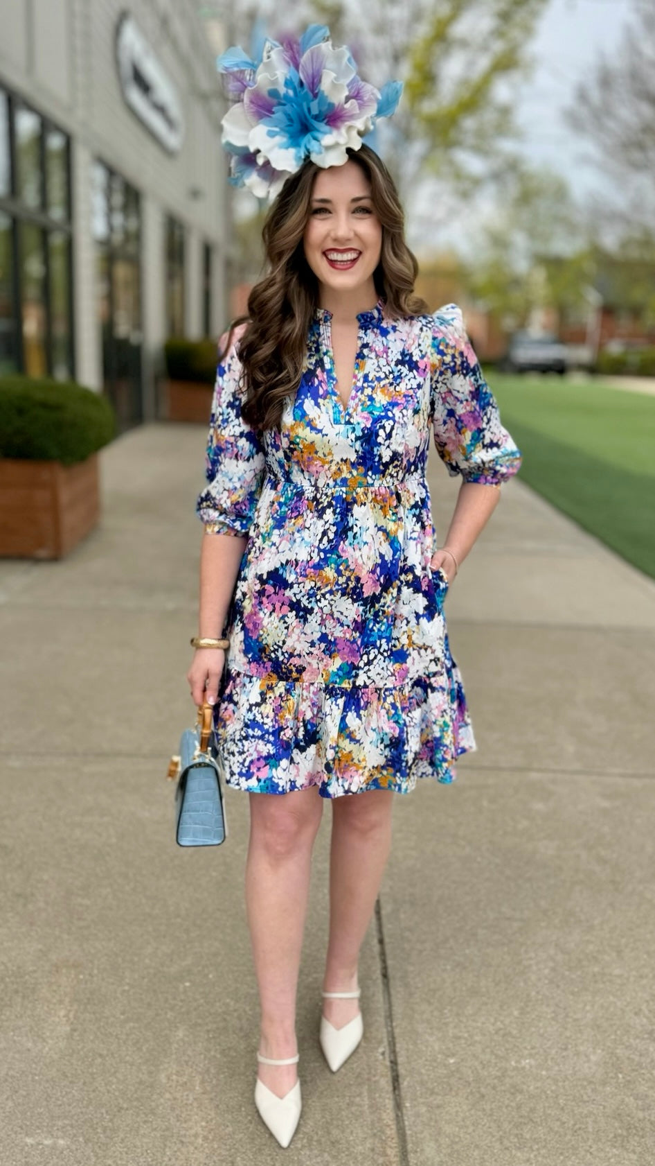 Tyler Boe Karli Cotton Dress - Floral Multi